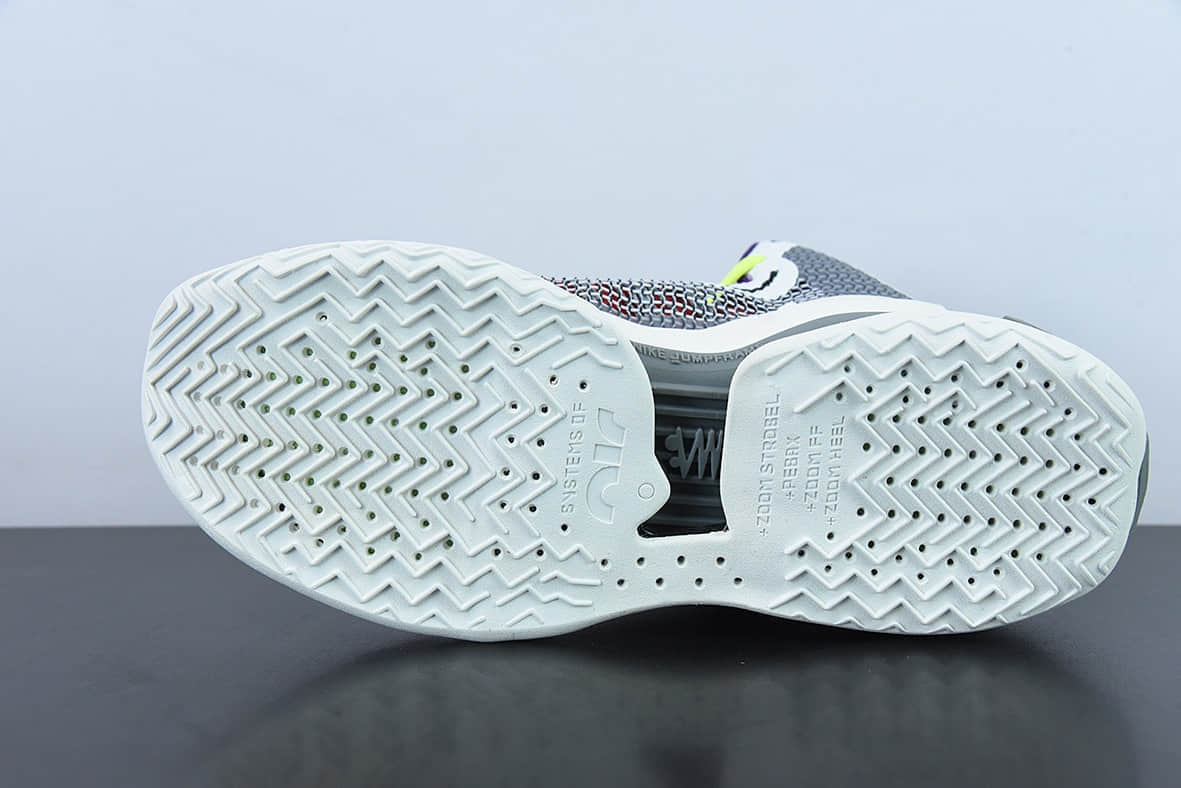 耐克Nike Air zoom G.T.Jump EP 多彩拼接实战篮球鞋纯原版本 货号:CZ9907-100