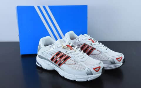 阿迪达斯adidas originals Response CL白银黑红响应CL系列老爹风复古透气缓震休闲运动慢跑鞋纯原版本 货号:GX2506