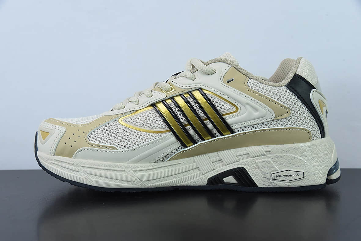 阿迪达斯Adidas Originals Response CLClear BrownGoldBlack沙棕黑金响应CL系列老爹风复古透气缓震休闲运动慢跑鞋纯原版本 货号:FX6167