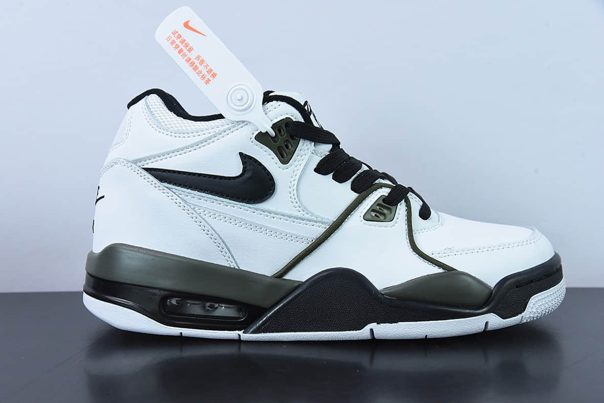 乔丹Jordan Air Flight 89系列黑白复古气垫运动篮球鞋纯原版本 货号：CJ5390-101