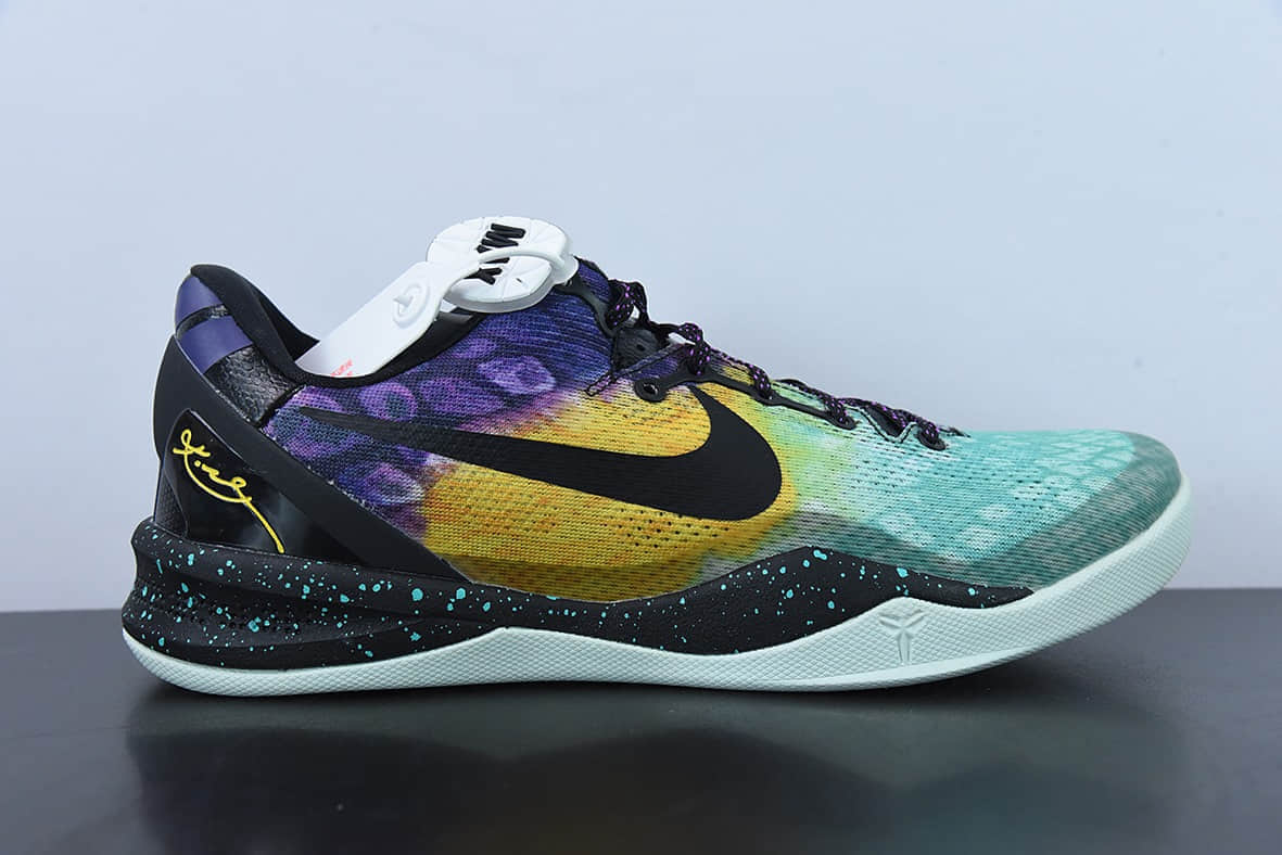科比Kobe Nk Kobe 8 SYSTEM 科比8代复活节彩蛋男子实战篮球鞋纯原版本 货号:555035-302