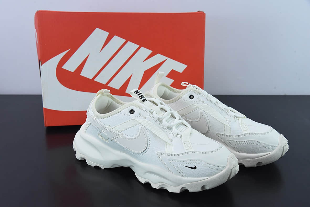 耐克Nike TC 7900WhiteBlack帆白奶油复古老爹百搭休闲慢跑鞋纯原版本 货号:DD9682-100