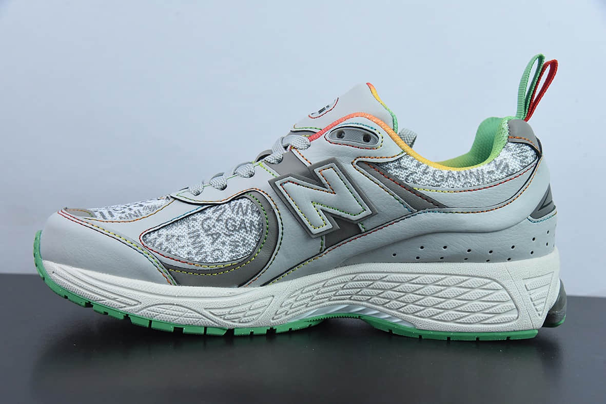 新百伦New Balance ML2002 系列灰绿复古老爹风男女休闲鞋情侣百搭慢跑鞋纯原版本 货号:ML2002RGD
