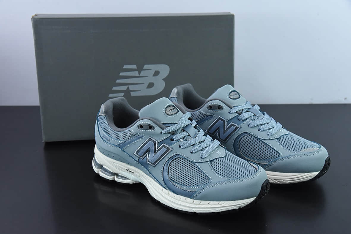 新百伦New Balance ML2002 系列雾蓝复古老爹风男女休闲鞋情侣百搭慢跑鞋纯原版本 货号:ML2002RR