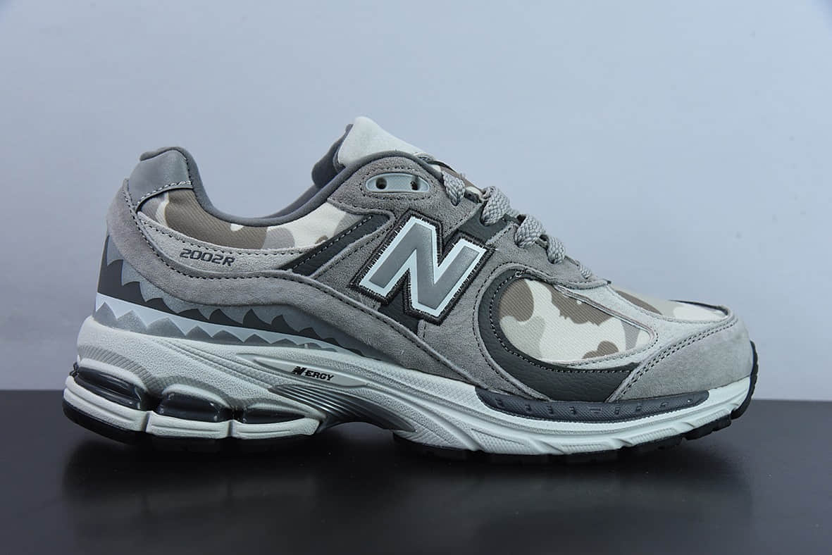 新百伦New Balance ML2002 系列迷彩灰复古老爹风男女休闲鞋情侣百搭慢跑鞋纯原版本 货号:M2002RBG