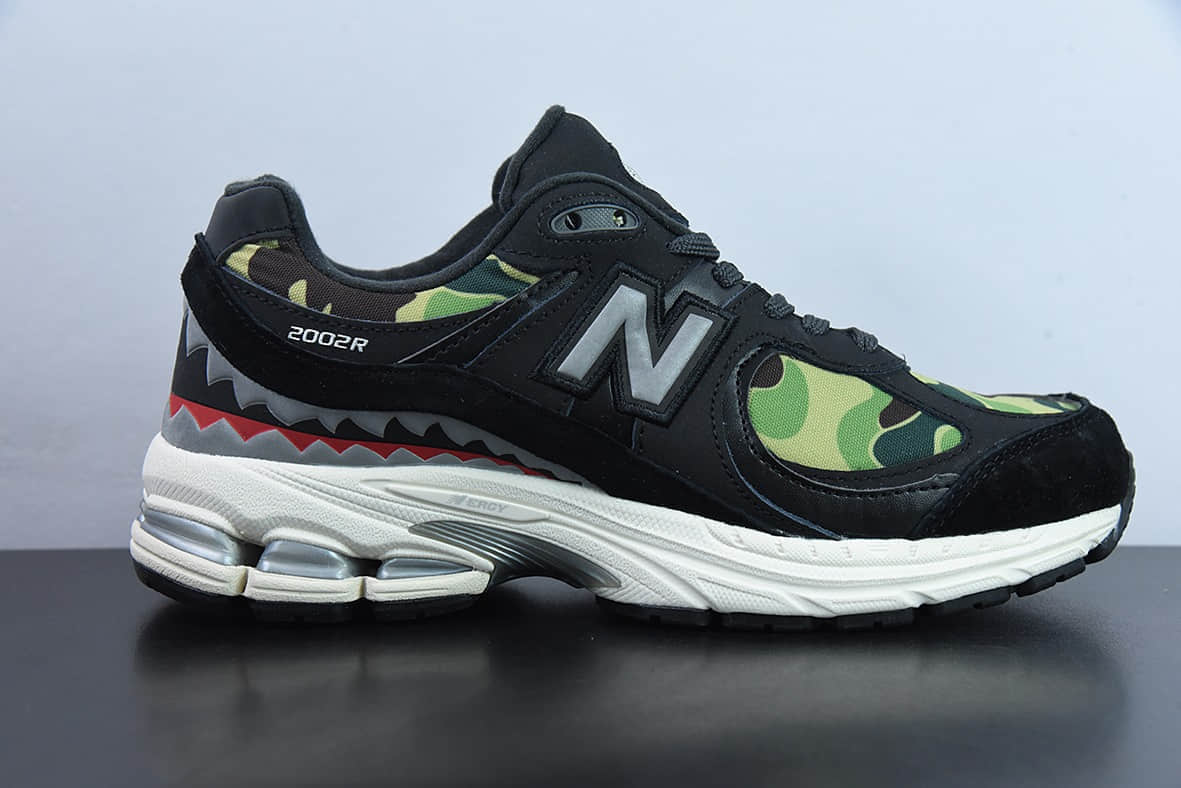 新百伦New Balance ML2002 系列迷彩黑复古老爹风男女休闲鞋情侣百搭慢跑鞋纯原版本 货号:M2002RBF