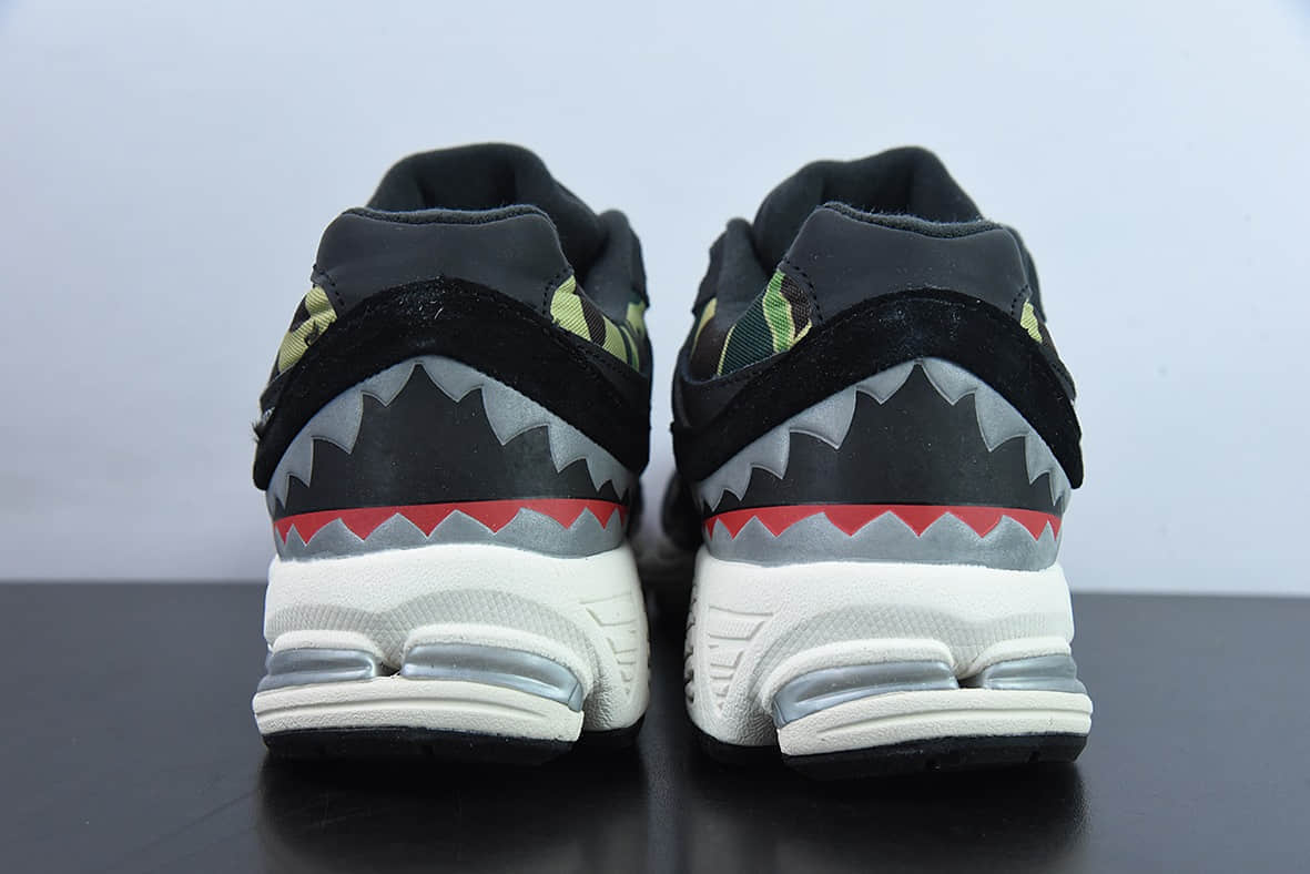 新百伦New Balance ML2002 系列迷彩黑复古老爹风男女休闲鞋情侣百搭慢跑鞋纯原版本 货号:M2002RBF