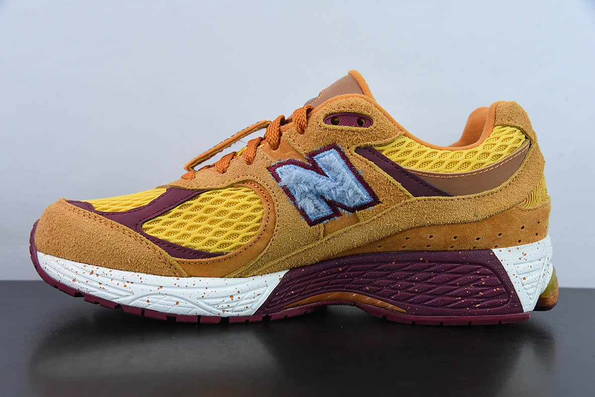 新百伦New Balance ML2002 系列桔色复古老爹风男女休闲鞋情侣百搭慢跑鞋纯原版本 货号:ML2002R1