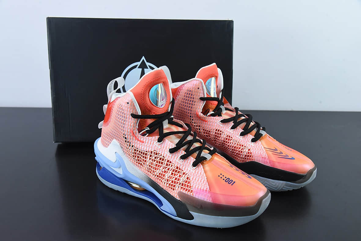 耐克Nike Air zoom G.T.Jump EP 橙蓝国内版实战篮球鞋纯原版本 货号:DO6326-640