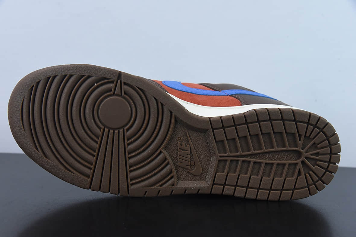 耐克Nike SB Dunk Low Mars Stone 咖啡棕蓝SB低帮休闲滑板鞋纯原版本 货号:DR9704-200