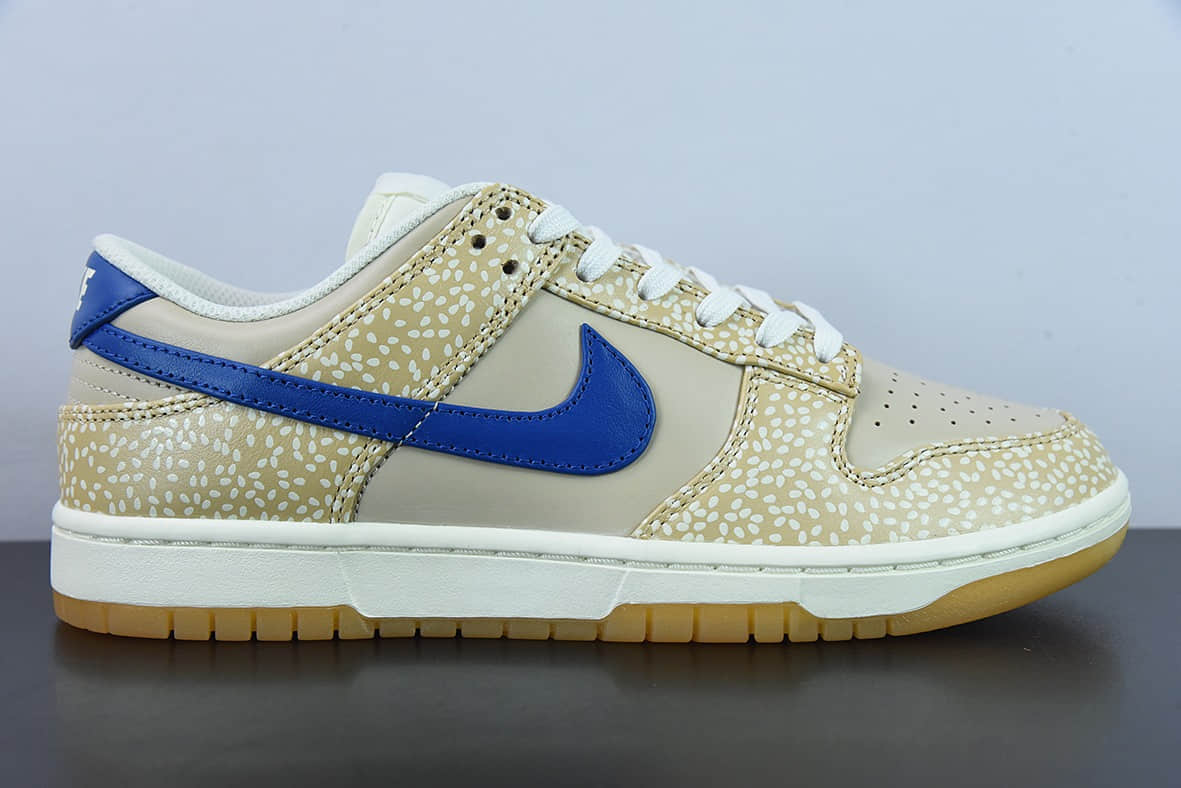 耐克Nike SB Dunk Low Sesame 浅棕芝麻SB低帮休闲滑板鞋纯原版本 货号:DZ4853-200