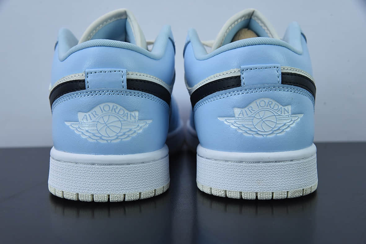 乔丹Air Jordan 1 Low AJ1 乔1天蓝色运动文化篮球鞋纯原版本 货号:554723-401