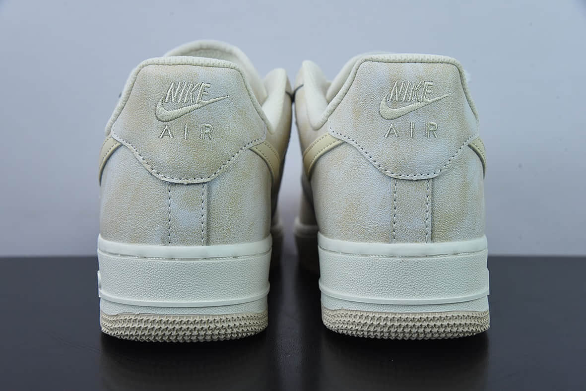 耐克Nike Air Force 1 Low ’07 岩石杏色空军一号低帮休闲板鞋纯原版本 货号:KP6936-669