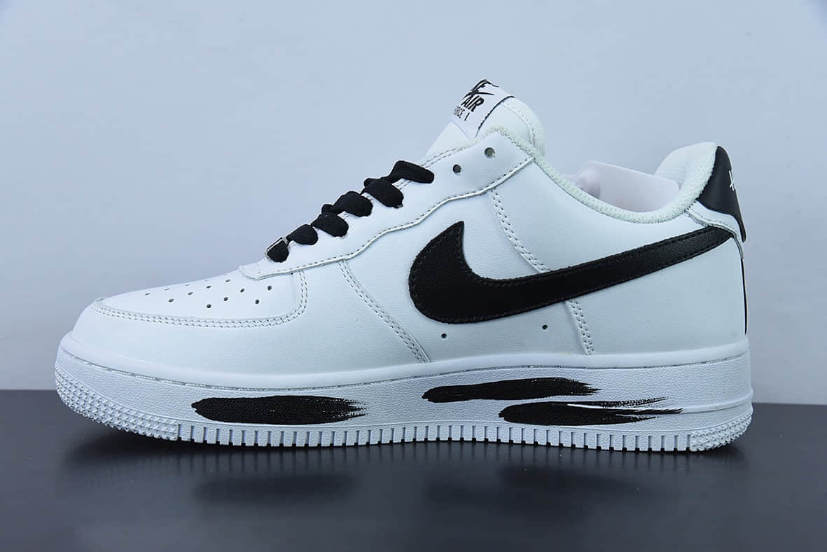 耐克Nike Air Force 1 '07 Low 白黑黄笑脸空军一号低帮休闲板鞋纯原版本 货号:DO5220-176