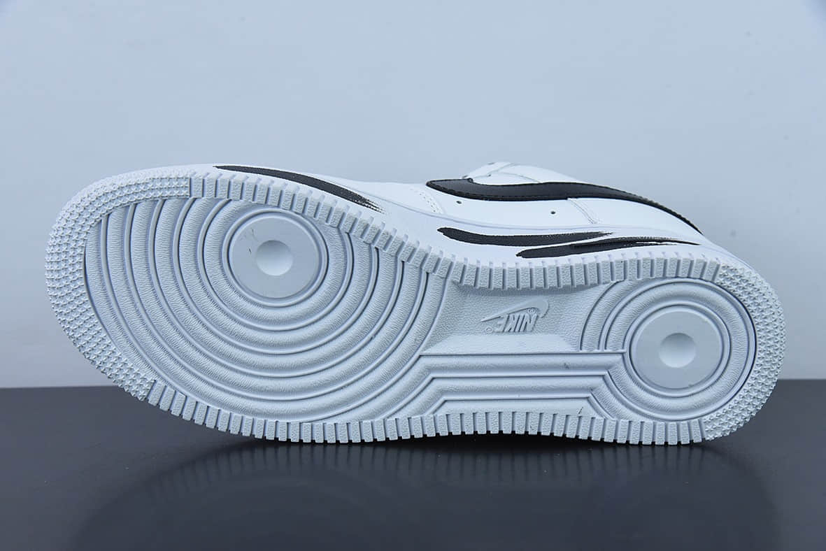 耐克Nike Air Force 1 '07 Low 白黑黄笑脸空军一号低帮休闲板鞋纯原版本 货号:DO5220-176
