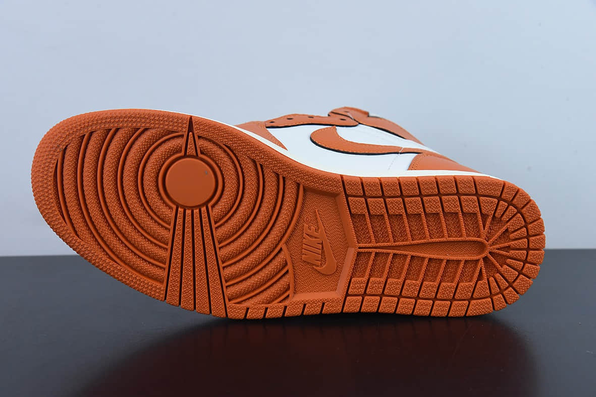 乔丹Air Jordan 1 Retro Starfish爱马仕橙小扣碎高帮篮球鞋纯原版本 货号:DO9369-101