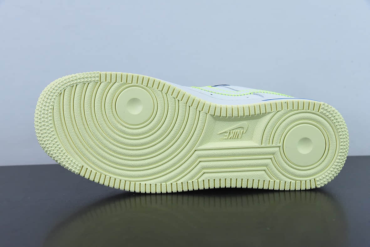 耐克Nike Air Force 1 Low GS Player One 白蓝绿空军一号低帮休闲板鞋纯原版本 货号:FB1393-111