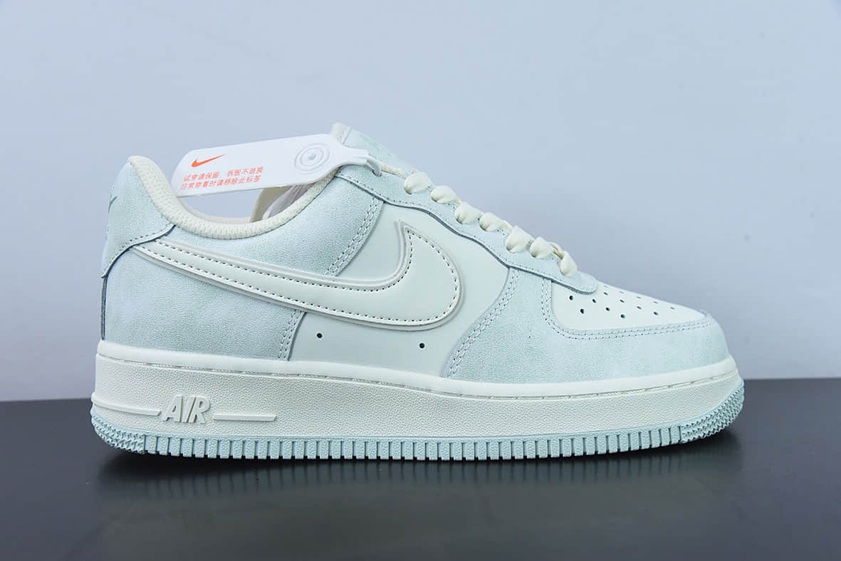 耐克Nike Air Force 1 Low ’07 米白薄荷绿空军一号低帮休闲板鞋纯原版本 货号:KP6936-898