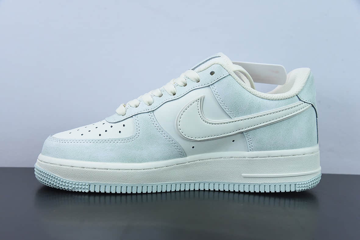耐克Nike Air Force 1 Low ’07 米白薄荷绿空军一号低帮休闲板鞋纯原版本 货号:KP6936-898