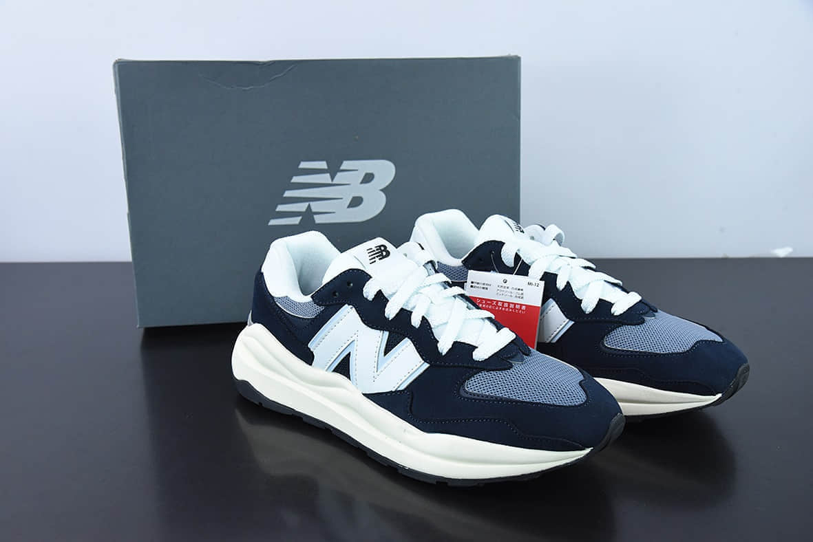 新百伦New Balance M5740 海军蓝复古休闲慢跑鞋纯原版本 货号:M5740CD