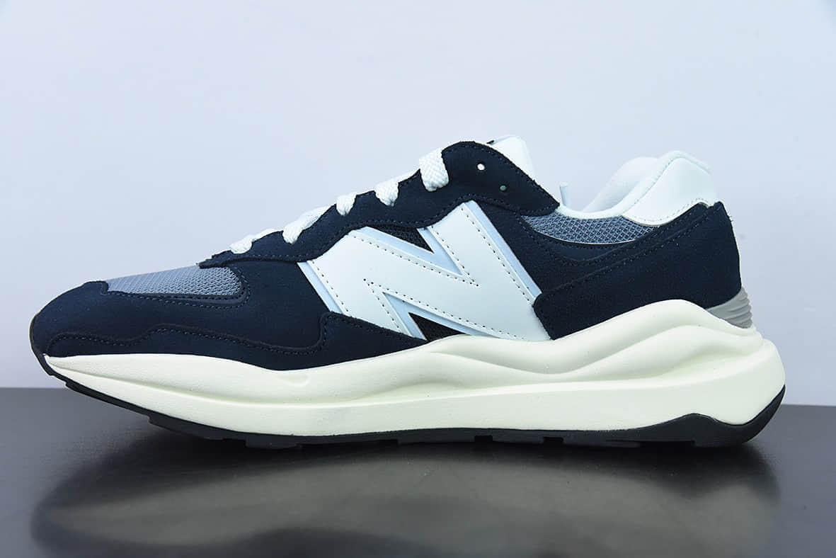 新百伦New Balance M5740 海军蓝复古休闲慢跑鞋纯原版本 货号:M5740CD