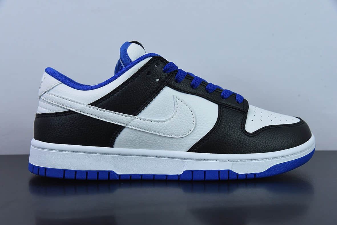 耐克Nike Dunk Low 黑白蓝SB扣碎篮板时尚休闲板鞋纯原版本 货号:FD9064-110