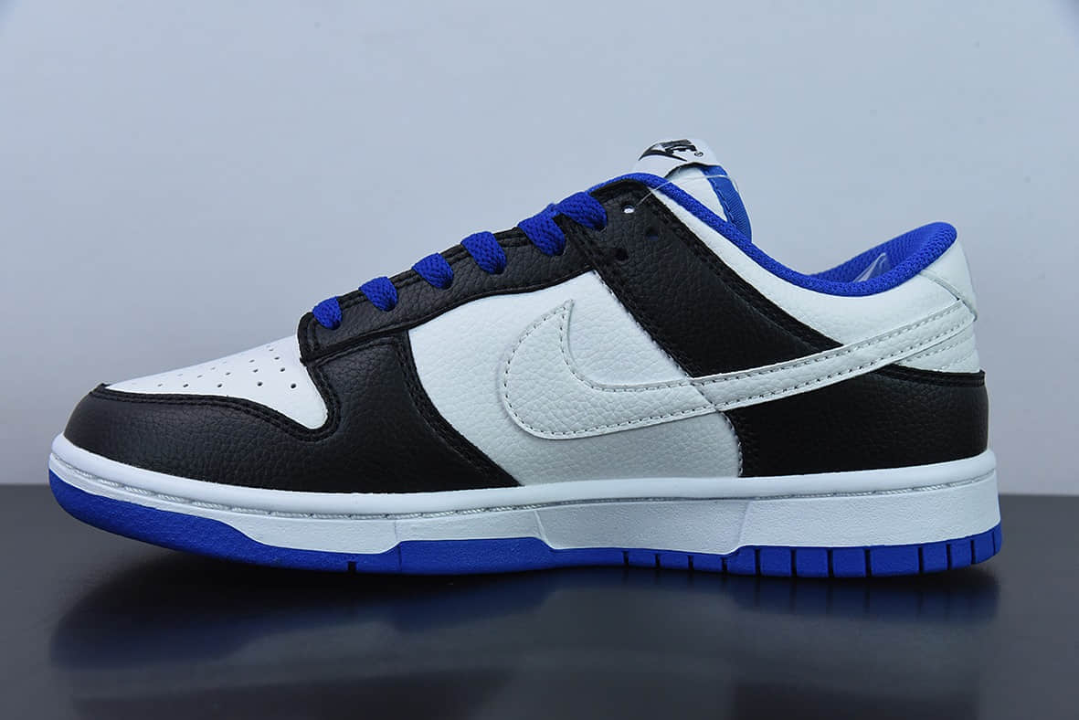 耐克Nike Dunk Low 黑白蓝SB扣碎篮板时尚休闲板鞋纯原版本 货号:FD9064-110