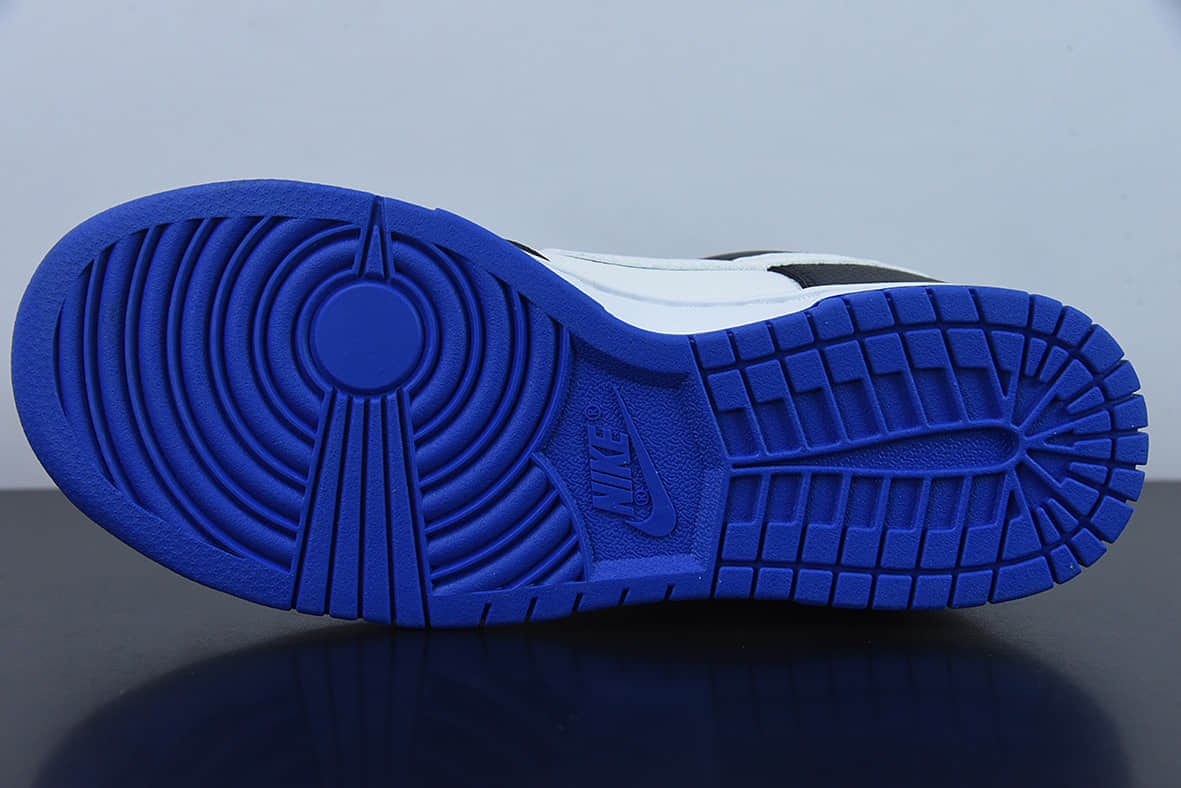 耐克Nike Dunk Low 黑白蓝SB扣碎篮板时尚休闲板鞋纯原版本 货号:FD9064-110