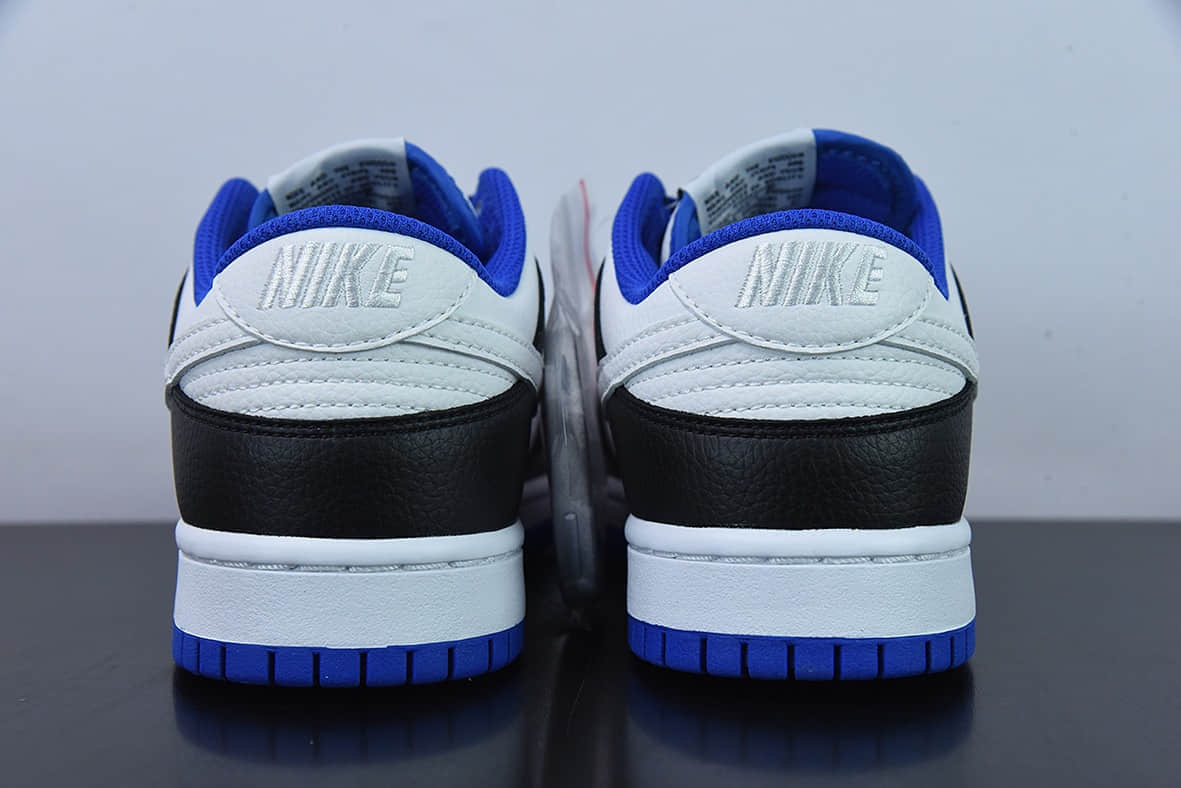 耐克Nike Dunk Low 黑白蓝SB扣碎篮板时尚休闲板鞋纯原版本 货号:FD9064-110