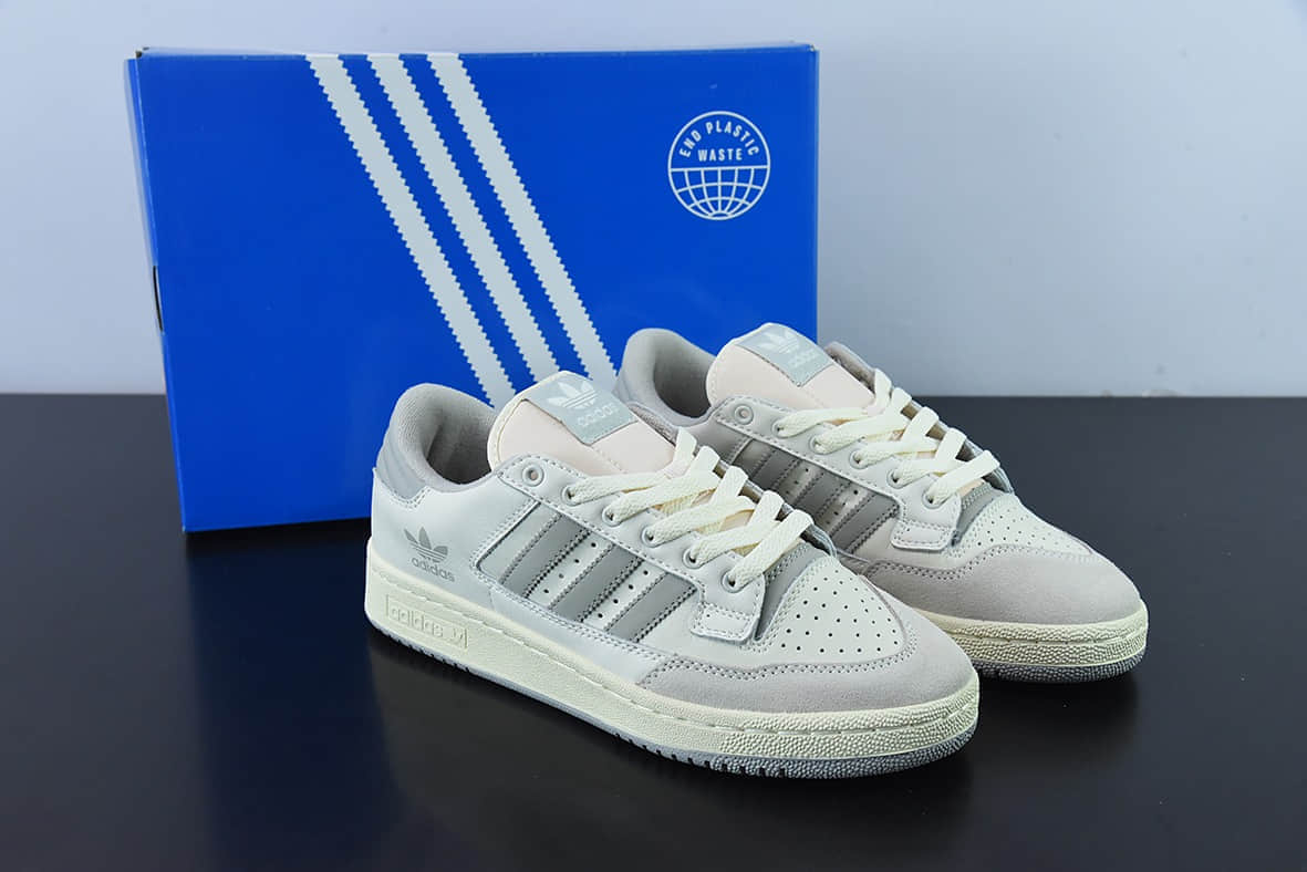 阿迪达斯Adidas Originals Centennial 85 Low 白灰复古低帮休闲板鞋纯原版本 货号:GX2213