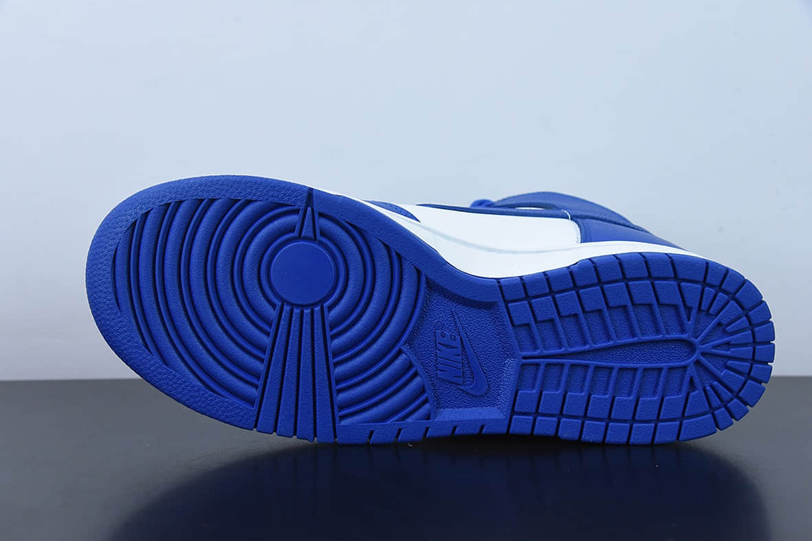 耐克NIKE SB Dunk High Game Royal 经典白蓝配色 SB高帮板鞋纯原版本 货号:DD1399-102