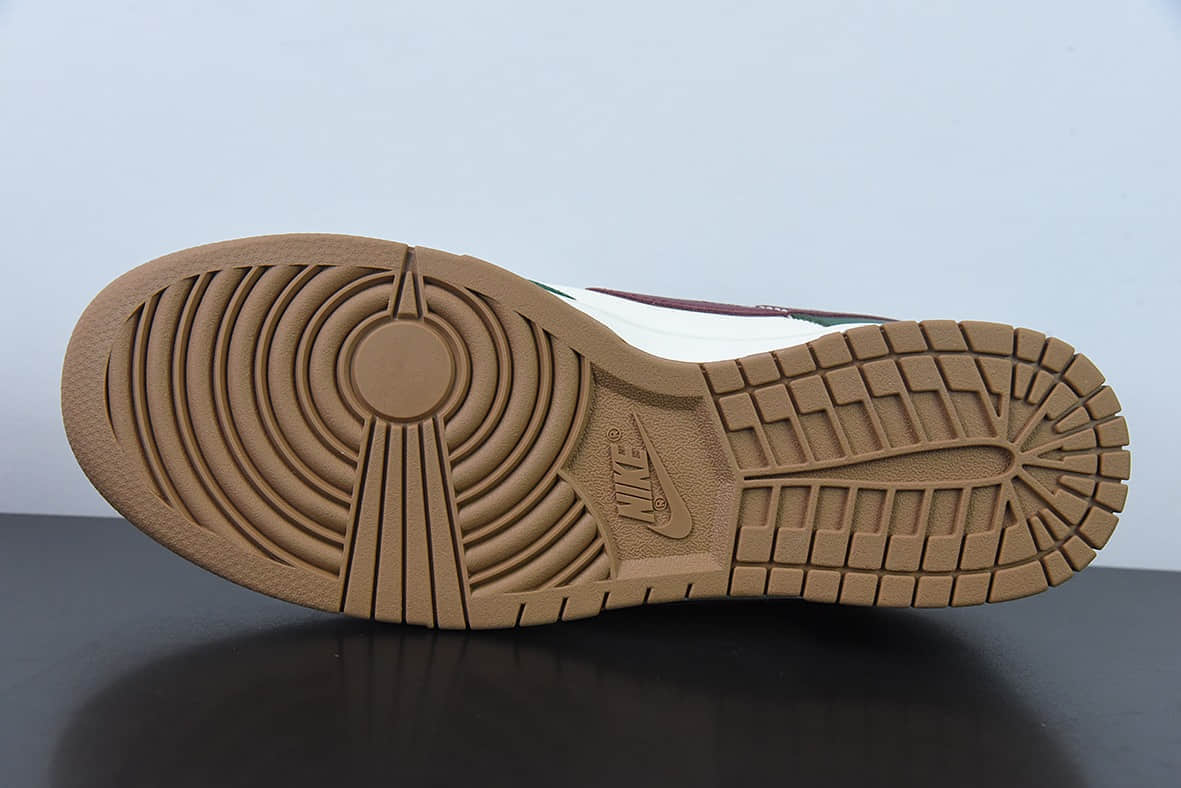 耐克Nike SB Dunk Low Gorge Green 豆沙绿配色SB低帮休闲板鞋纯原版本 货号:FB7160-161