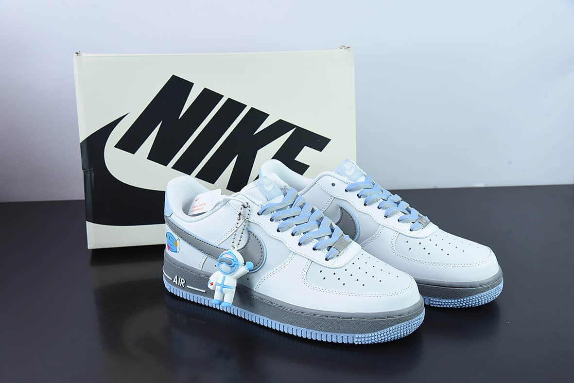 耐克Nike Air Force 1 Low 07 齐心抗疫英雄大白定制版空军一号低帮休闲板鞋纯原版本 货号:ZG0088-803