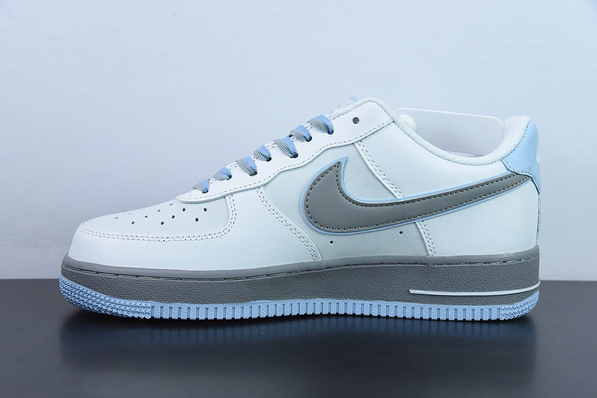 耐克Nike Air Force 1 Low 07 齐心抗疫英雄大白定制版空军一号低帮休闲板鞋纯原版本 货号:ZG0088-803