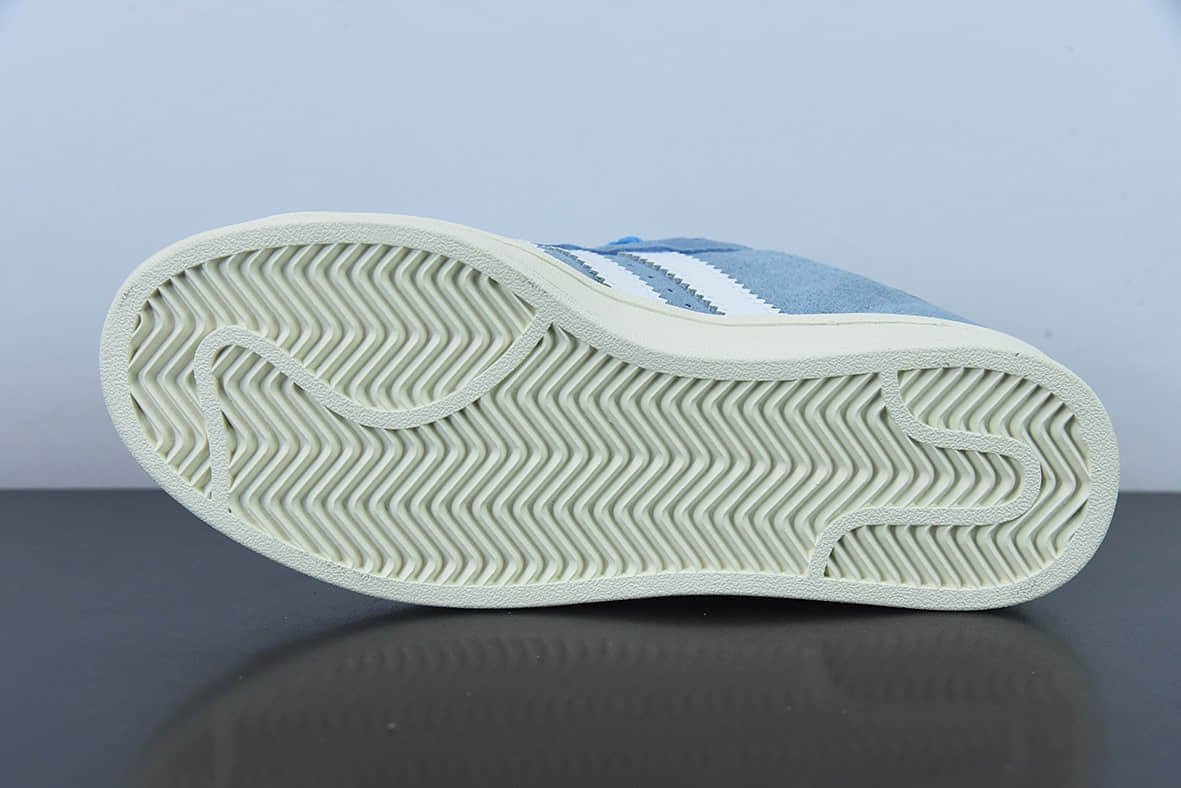 阿迪达斯Adidas Originals Campus 00s 小面包米水蓝低帮潮流复古休闲板鞋纯原版本 货号：GY9473
