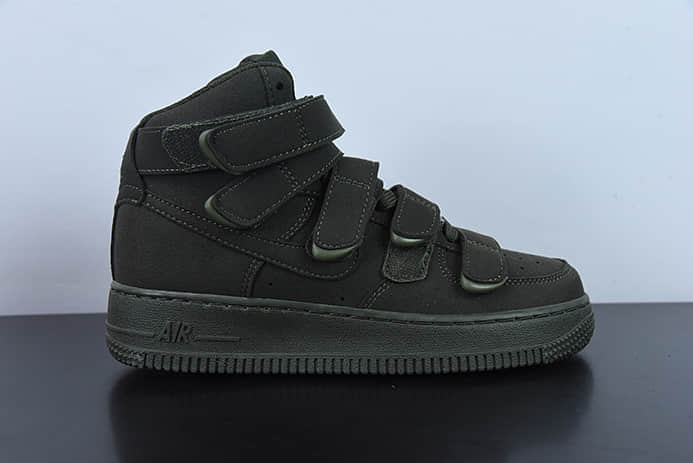 耐克Nike Air Force 1 LV8 UTILITY黑武士魔术贴空军一号中帮板鞋纯原版本 货号:DM7926-300