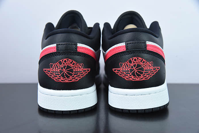 乔丹Air Jordan 1 Low AJ1乔1黑白粉钩低帮文化篮球鞋纯原版本 货号:DC0774-004