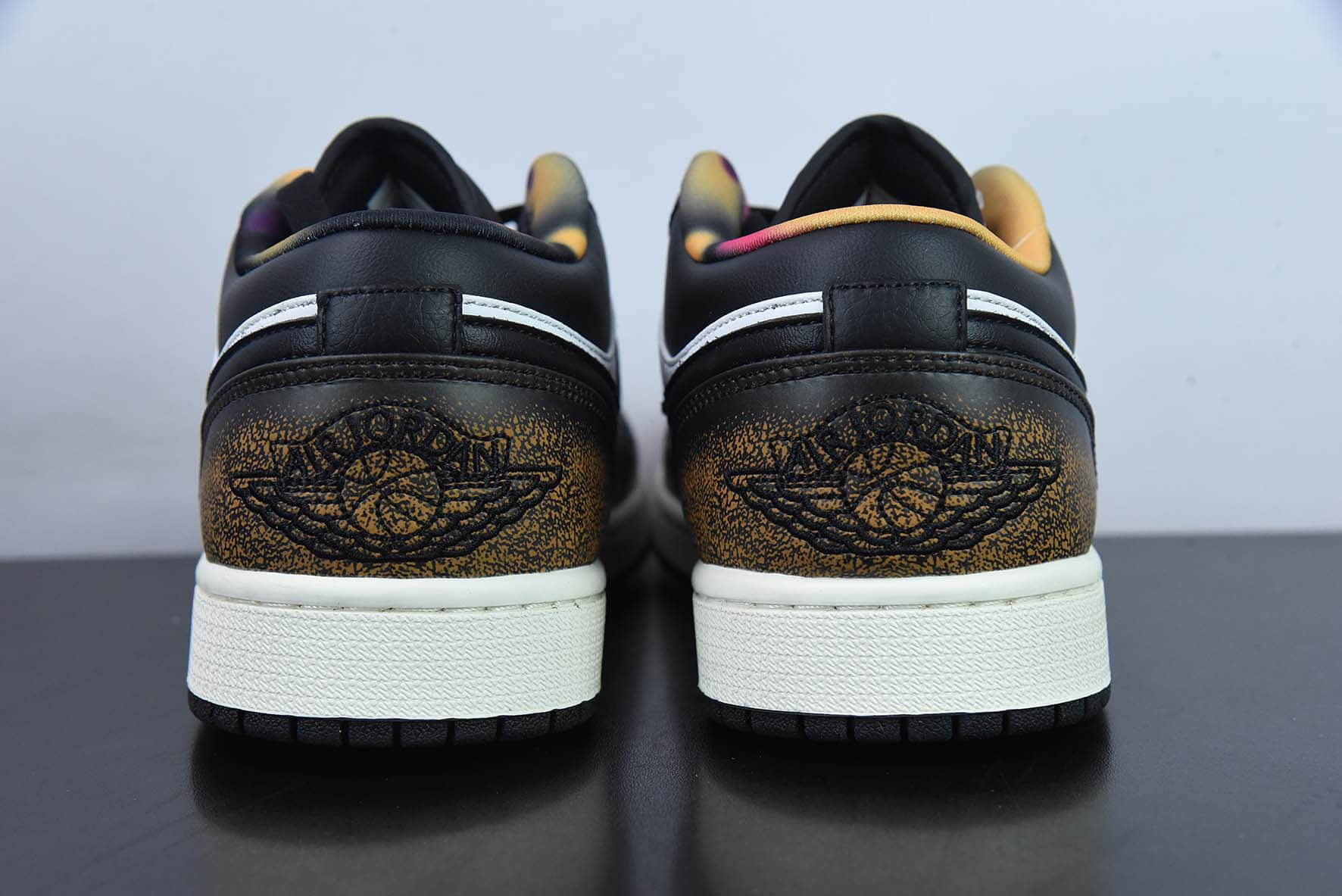 乔丹Air Jordan 1 Low Wear Away AJ1 乔1古铜磨损做旧低帮篮球鞋纯原版本 货号：DQ8422-001