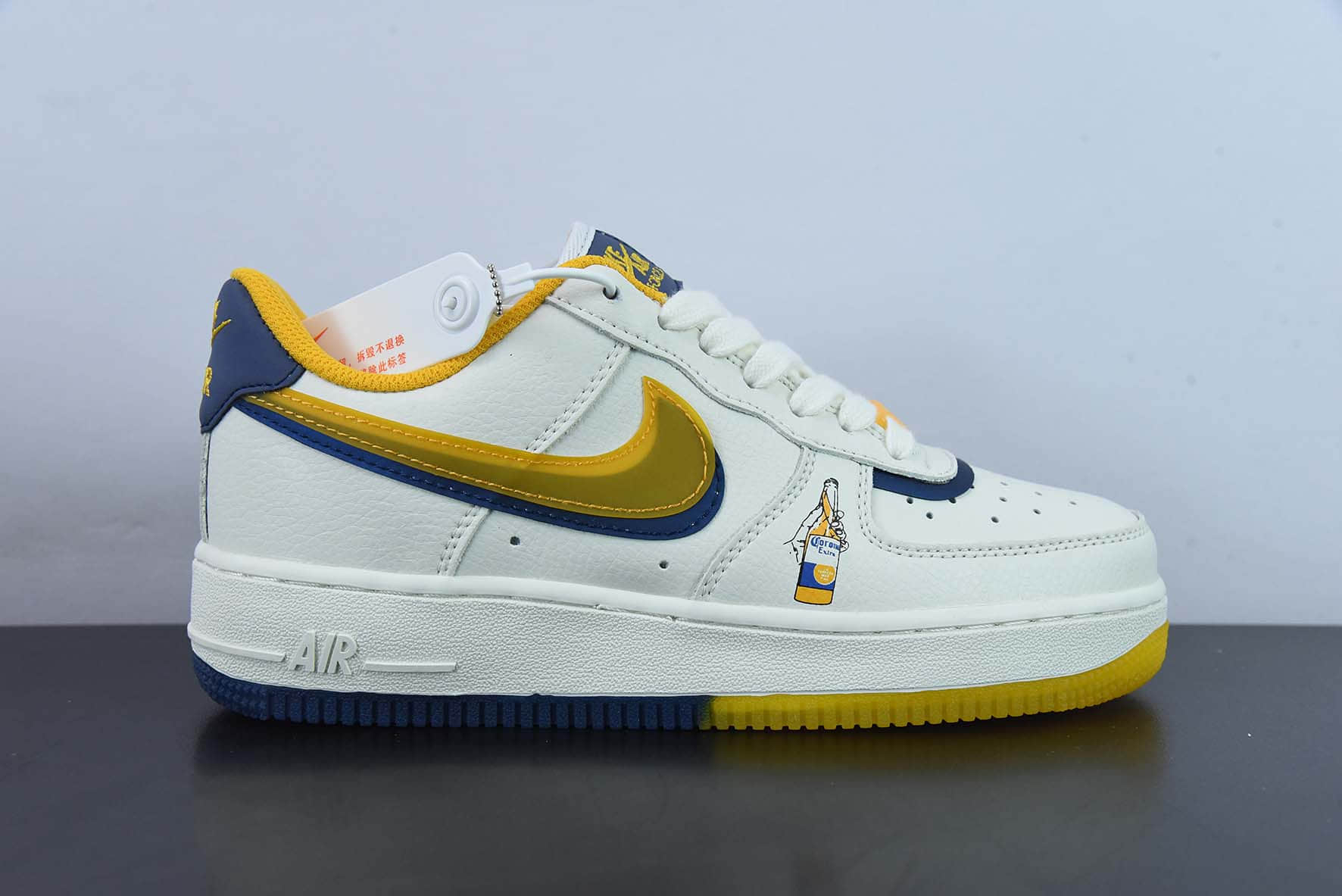 耐克Nike Air Force 1'07 Low Corona 科罗娜啤酒主题空军一号低帮休闲板鞋纯原版本 货号:CW1574-806