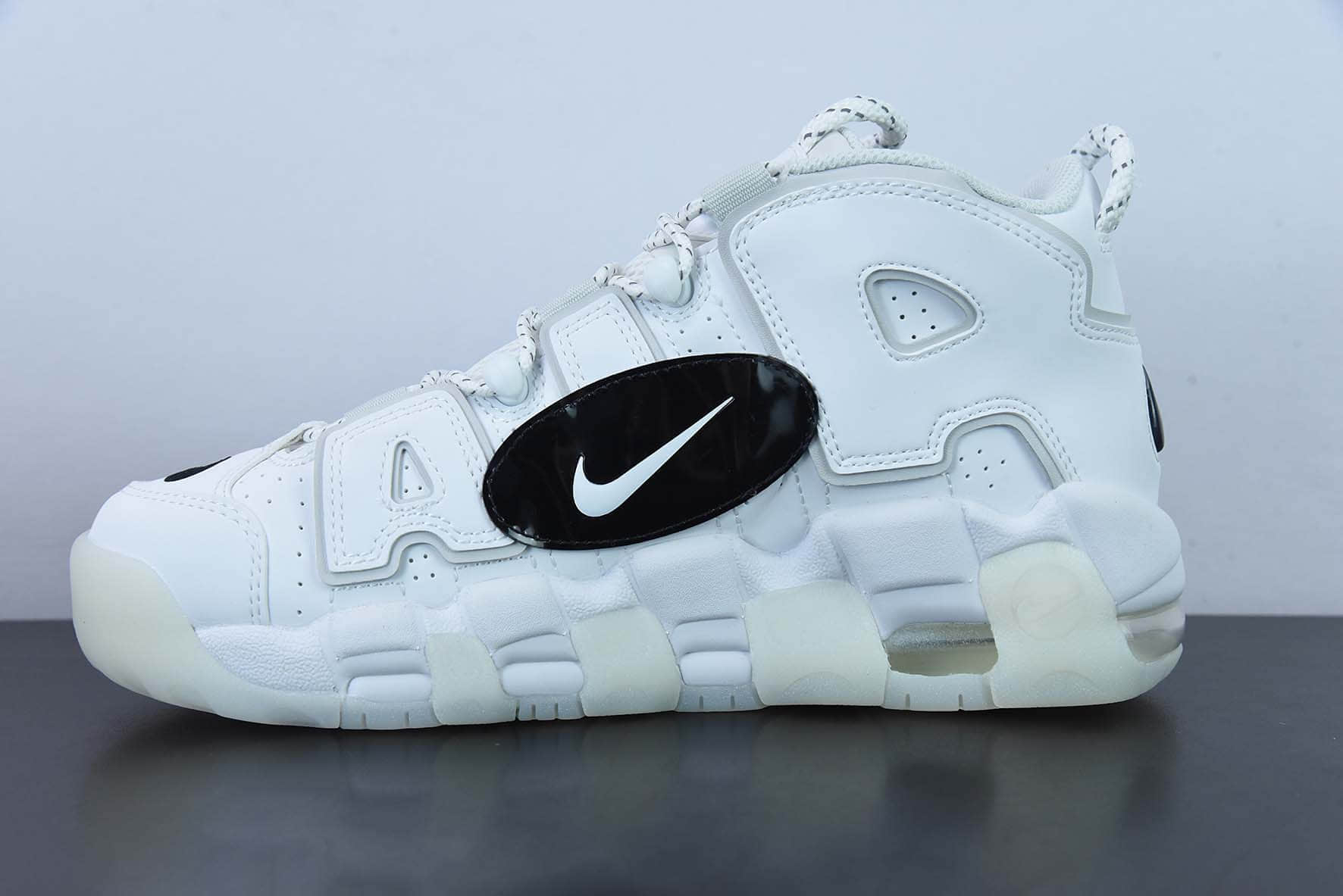 耐克Nike Air More Uptempo‘96“CopyPaste”（GS）白黑皮蓬一代大AIR篮球鞋纯原版本 货号：DQ5014-100