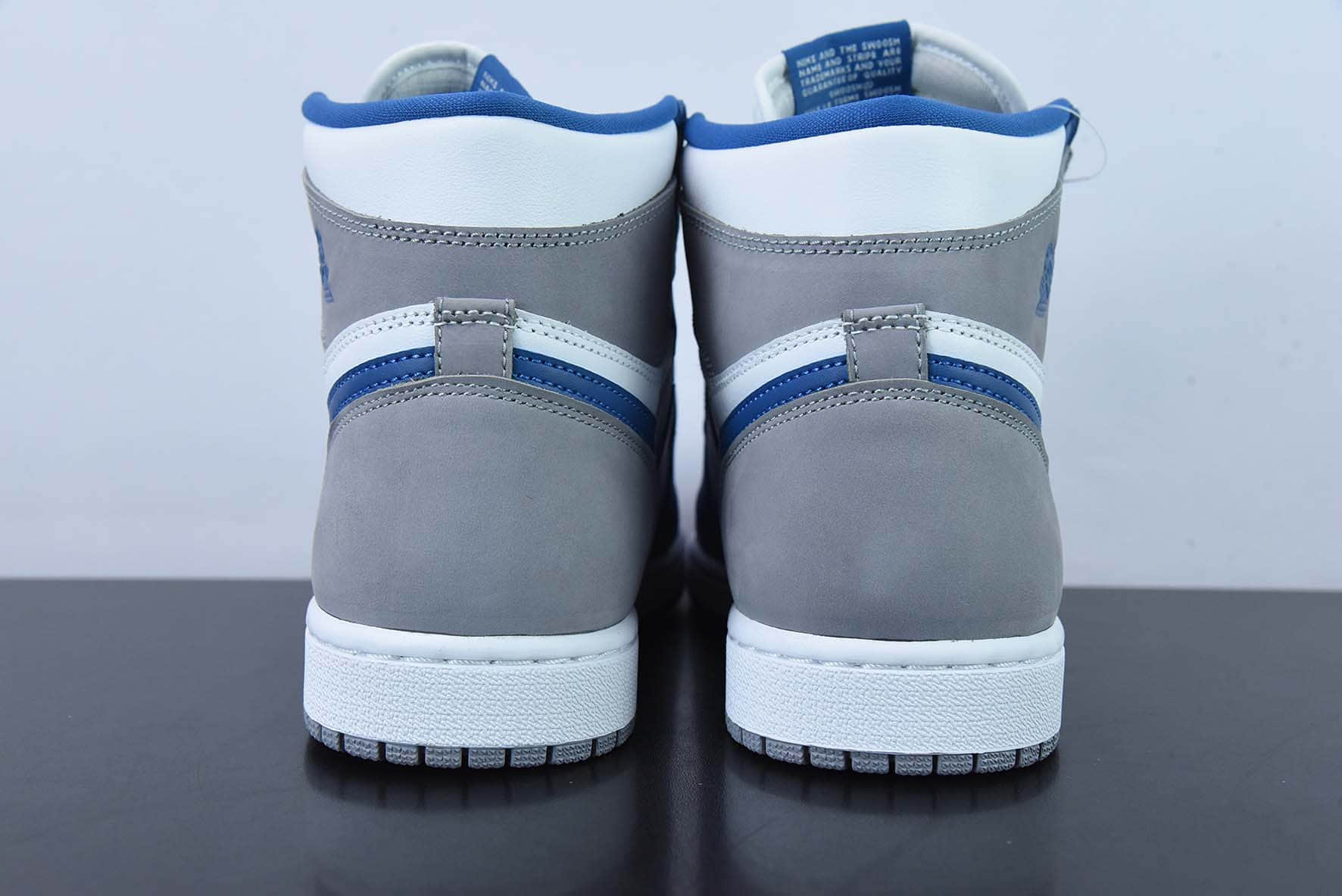 乔丹Air Jordan1 Retro AJ1雾霾灰蓝白蓝灰 35周年纪念版篮球鞋纯原版本 货号：FD1437-410