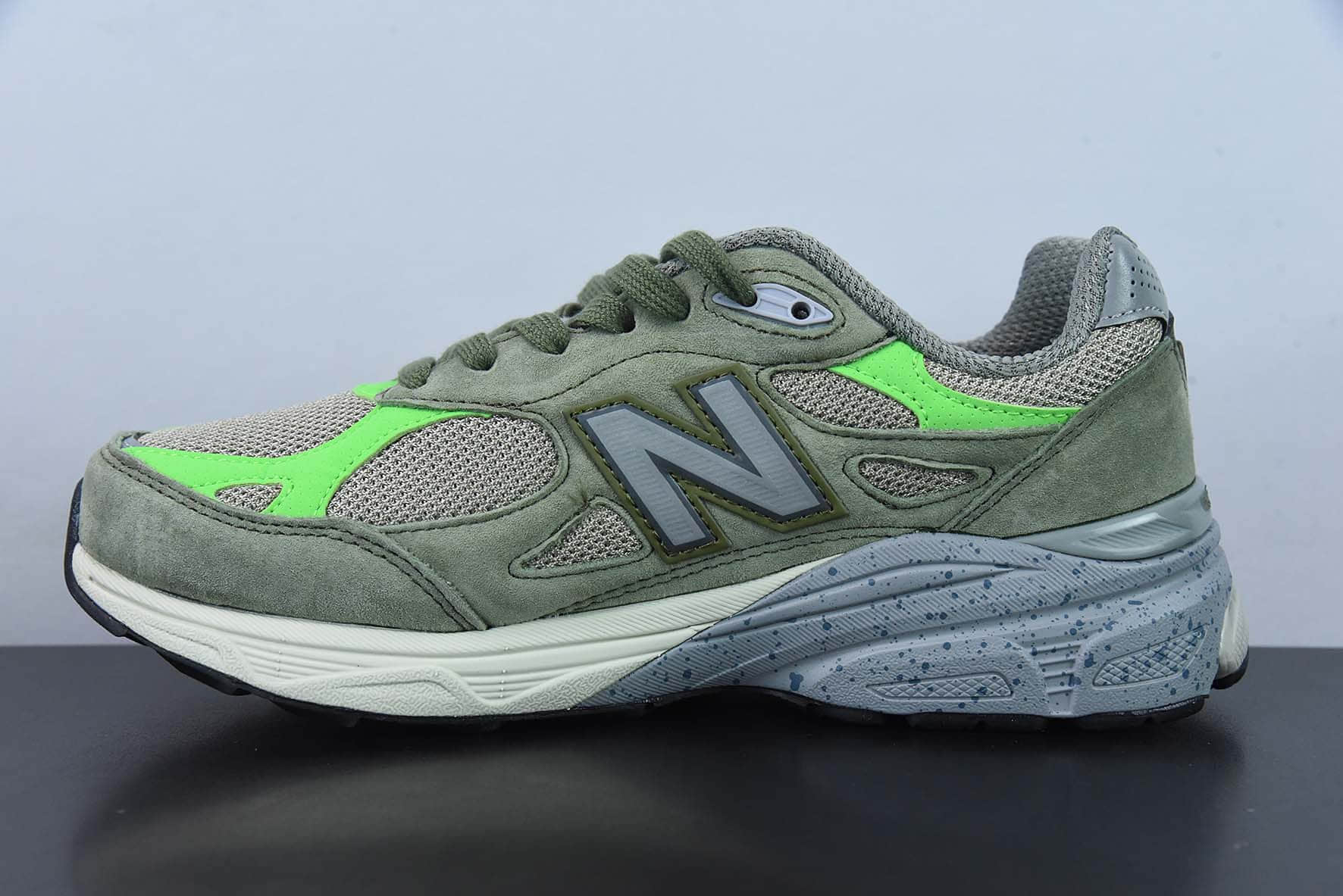 新百伦New Balance NB990系列浅橄榄绿高端美产复古休闲跑步鞋纯原版本 货号: M990PP3