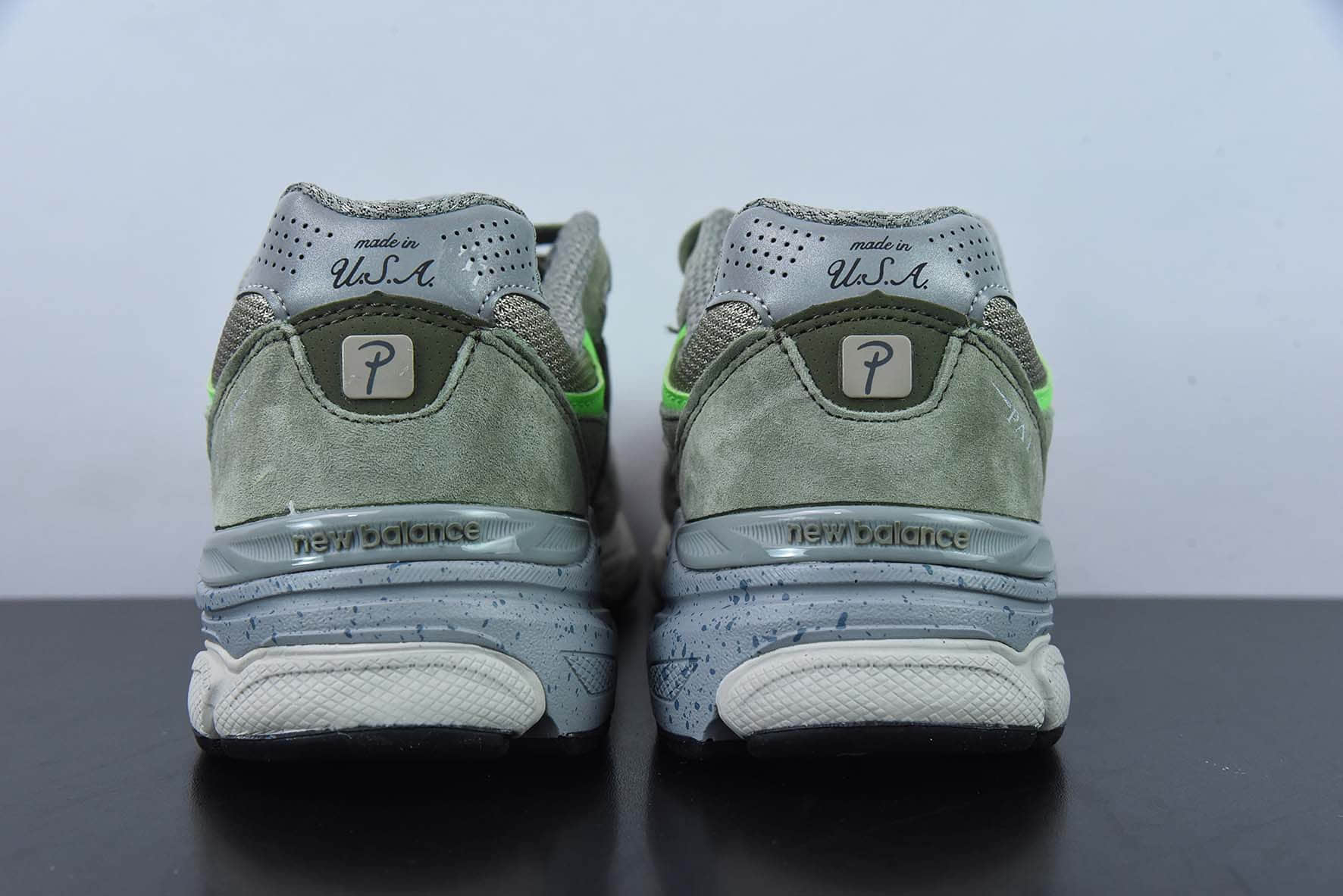 新百伦New Balance NB990系列浅橄榄绿高端美产复古休闲跑步鞋纯原版本 货号: M990PP3