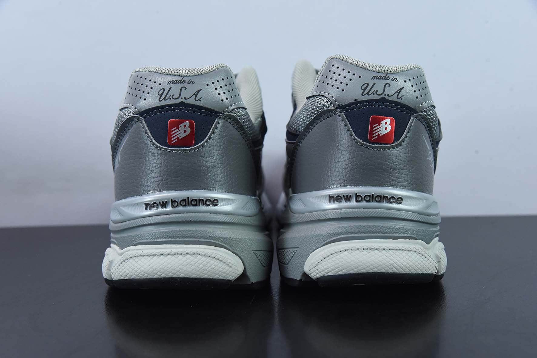 新百伦New Balance NB990系列灰紫高端美产复古休闲跑步鞋纯原版本 货号： M990GJ3