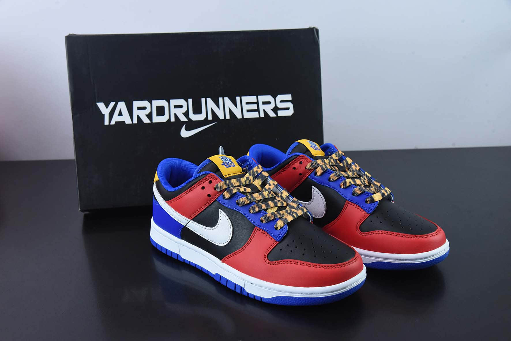 耐克Nike SB Dunk Low TSU 田纳西州立大学吉祥物黑蓝虎SB低帮休闲滑板鞋纯原版本 货号:DR6190-100