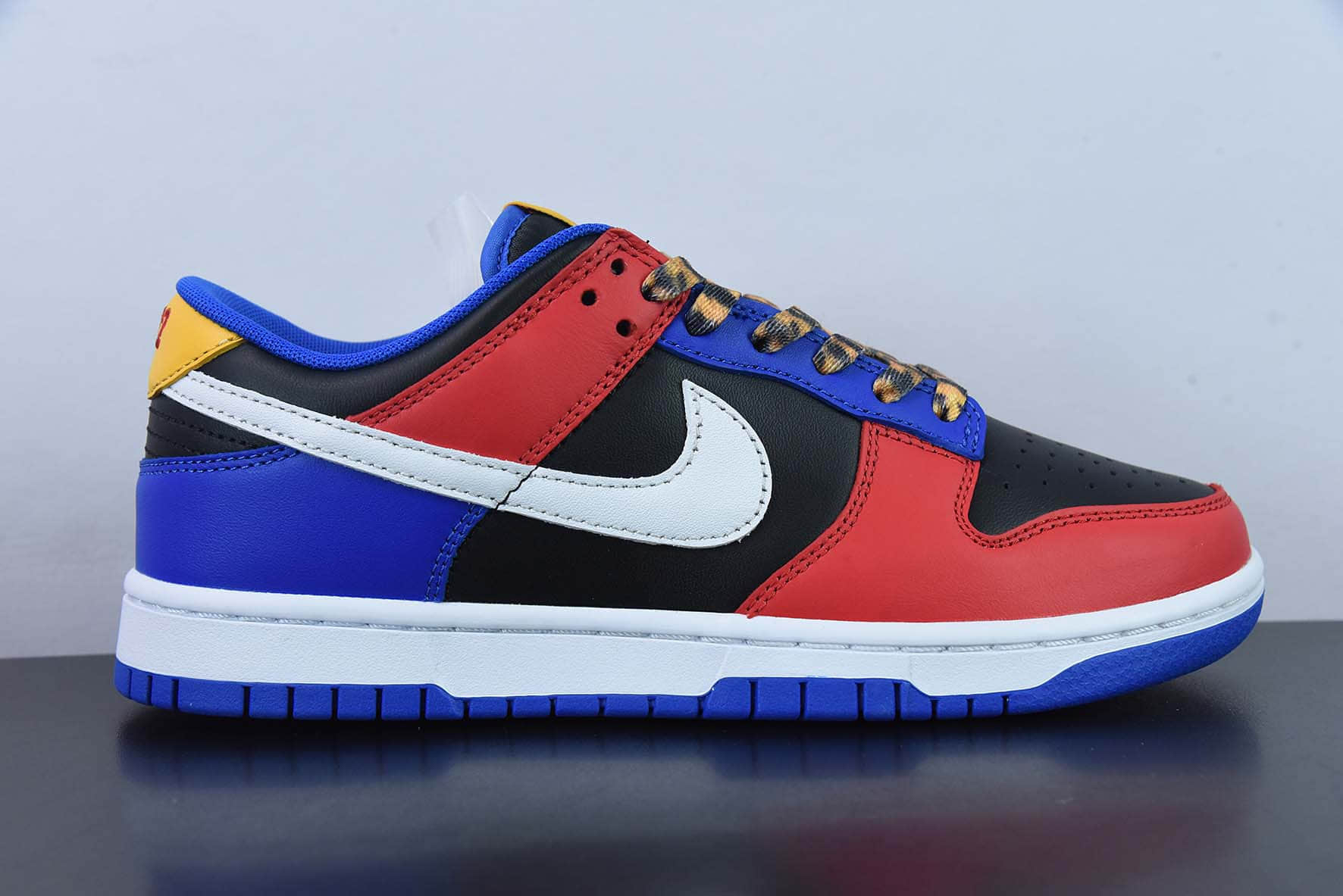 耐克Nike SB Dunk Low TSU 田纳西州立大学吉祥物黑蓝虎SB低帮休闲滑板鞋纯原版本 货号:DR6190-100