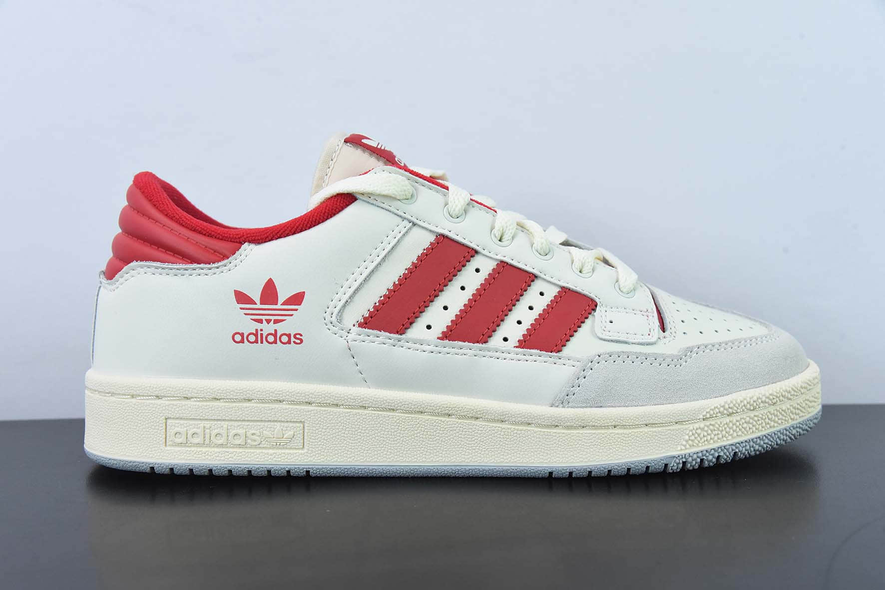 阿迪达斯Adidas Originals Centennial 85 Low白红复古低帮休闲板鞋纯原版本 货号:HQ6278