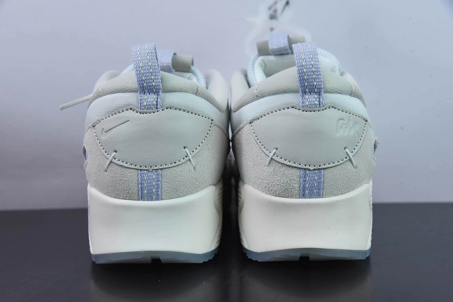 耐克 NIKE AIR MAX 90 Futura米白紫时尚气垫复古运动鞋纯原版本 货号:DM9922-102