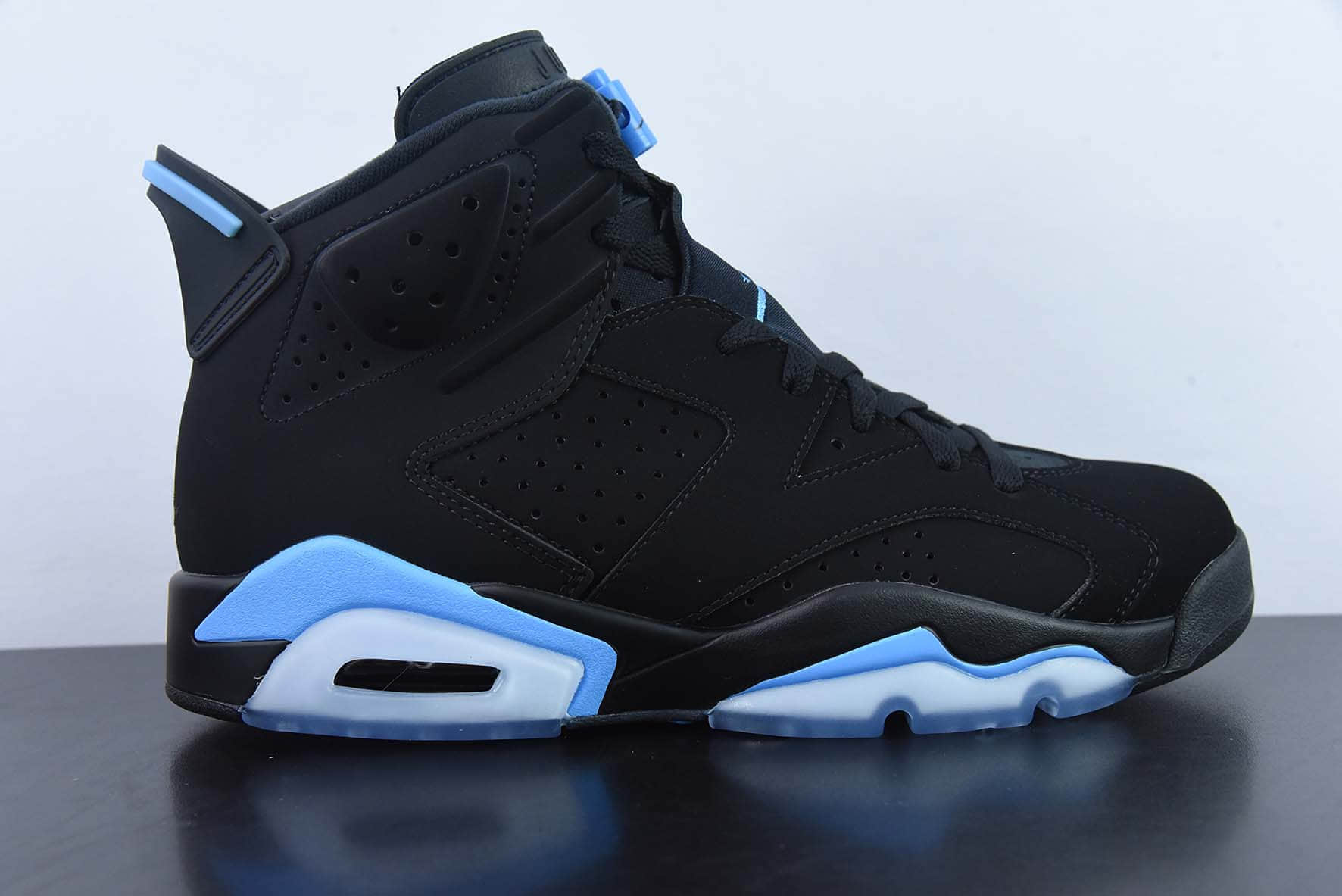 乔丹Air Jordan 6 Retro AJ6北卡蓝高帮篮球鞋纯原版本 货号：384664-006