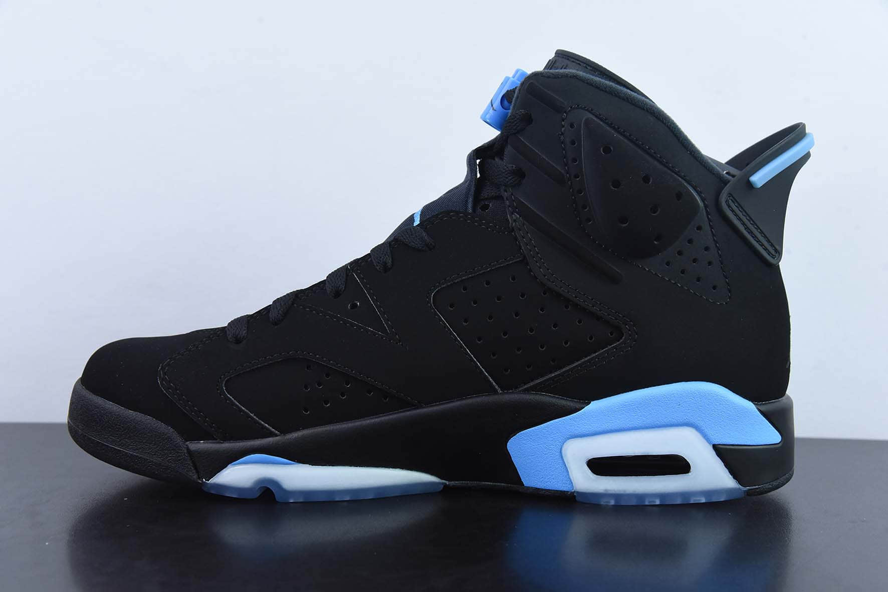 乔丹Air Jordan 6 Retro AJ6北卡蓝高帮篮球鞋纯原版本 货号：384664-006